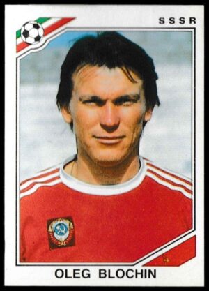 Panini - 'Mexico 86' (1986) - Oleg Blochin (U.S.S.R.)