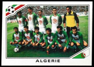 Panini - 'Mexico 86' (1986) - Team Photo (Algeria) Panini - 'Mexico 86' (1986) - Team Photo (Algeria)