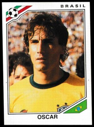 Panini - 'Mexico 86' (1986) - Jose Oscar Bernardi (Brazil)