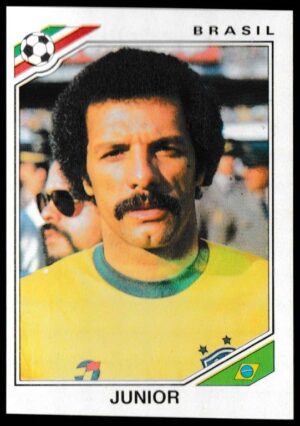 Panini - 'Mexico 86' (1986) - Leovegildo Lins Gama Junior (Brazil)