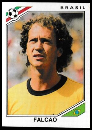 Panini - 'Mexico 86' (1986) - Paulo Roberto Falcao (Brazil)