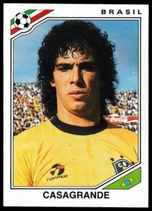 Panini - 'Mexico 86' (1986) - Walter Casagrande Junior (Brazil)