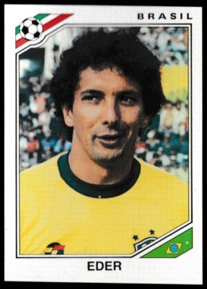 Panini - 'Mexico 86' (1986) - Eder Aleixo De Assis (Brazil)