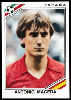 Panini - 'Mexico 86' (1986) - Antonio Maceda (Spain)