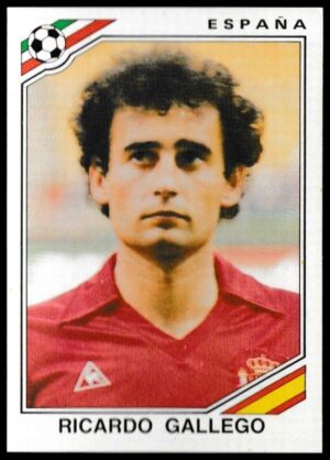 Panini - 'Mexico 86' (1986) - Ricardo Gallego (Spain)