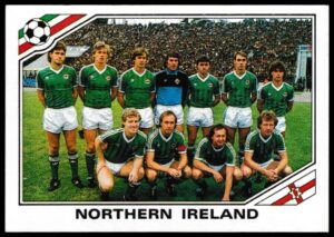 Panini - 'Mexico 86' (1986) - Team Photo (Northern Ireland)