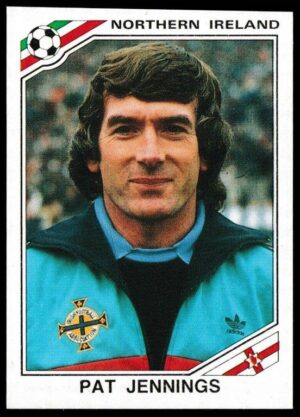 Panini - 'Mexico 86' (1986) - Pat Jennings (Northern Ireland)