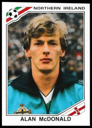 Panini - 'Mexico 86' (1986) - Alan McDonald (Northern Ireland)