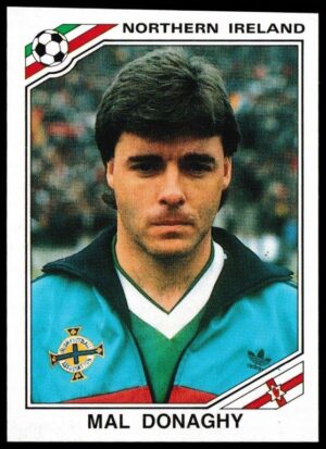 Panini - 'Mexico 86' (1986) - Mal Donaghy (Northern Ireland)