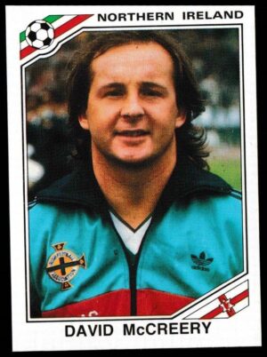 Panini - 'Mexico 86' (1986) - David McCreery (Northern Ireland)