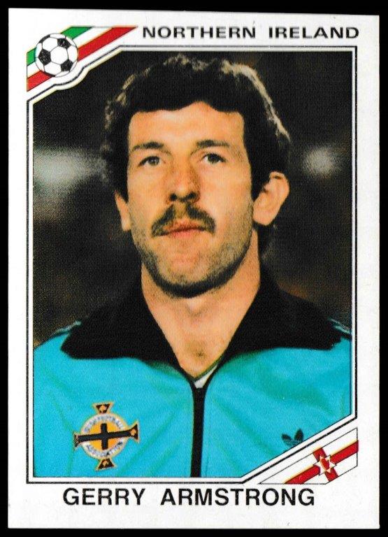 Panini - 'Mexico 86' (1986) - Gerry Armstrong (Northern Ireland) Panini - 'Mexico 86' (1986) - Gerry Armstrong (Northern Ireland)