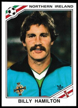 Panini - 'Mexico 86' (1986) - Billy Hamilton (Northern Ireland)