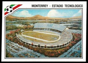 Panini - 'Mexico 86' (1986) - Technology Stadium, Monterrey