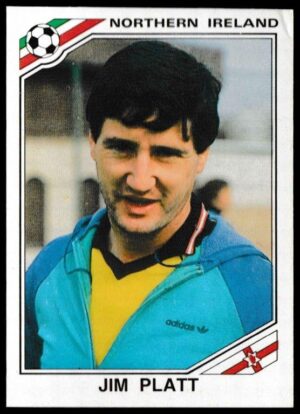 Panini - 'Mexico 86' (1986) - Jim Platt (Northern Ireland)