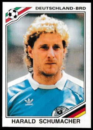 Panini - 'Mexico 86' (1986) - Harald Schumacher (West Germany)