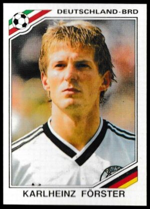 Panini - 'Mexico 86' (1986) - Karlheinz Forster (West Germany)