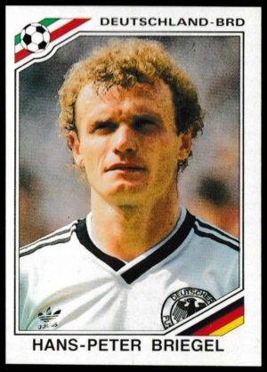 Panini - 'Mexico 86' (1986) - Hans-peter Briegel (West Germany)