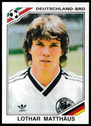 Panini - 'Mexico 86' (1986) - Lothar Matthaus (West Germany)