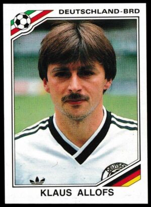 Panini - 'Mexico 86' (1986) - Klaus Allofs (West Germany)