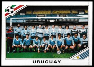 Panini - 'Mexico 86' (1986) - Team Photo (Uruguay) Panini - 'Mexico 86' (1986) - Team Photo (Uruguay)