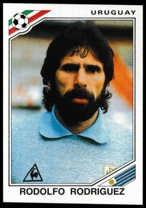 Panini - 'Mexico 86' (1986) - Rodolfo Rodriguez (Uruguay) Panini - 'Mexico 86' (1986) - Rodolfo Rodriguez (Uruguay)