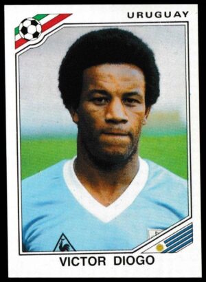 Panini - 'Mexico 86' (1986) - Victor Diogo (Uruguay) Panini - 'Mexico 86' (1986) - Victor Diogo (Uruguay)