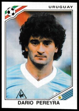 Panini - 'Mexico 86' (1986) - Dario Pereyra (Uruguay) Panini - 'Mexico 86' (1986) - Dario Pereyra (Uruguay)
