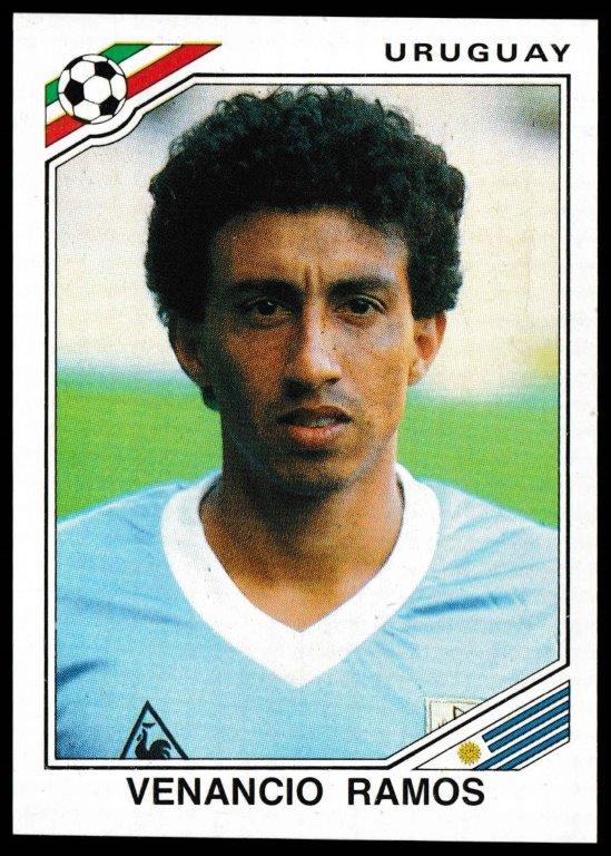 Panini - 'Mexico 86' (1986) - Venancio Ramos (Uruguay) Panini - 'Mexico 86' (1986) - Venancio Ramos (Uruguay)