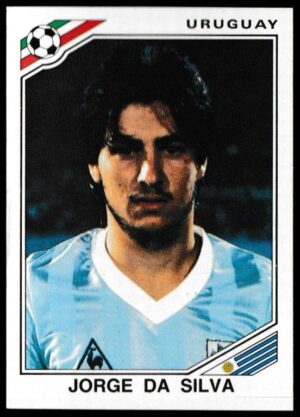 Panini - 'Mexico 86' (1986) - Jorge Sa Silva (Uruguay) Panini - 'Mexico 86' (1986) - Jorge Sa Silva (Uruguay)