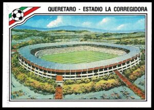 Panini - 'Mexico 86' (1986) - La Corregidora Stadium, Queretaro Panini - 'Mexico 86' (1986) - La Corregidora Stadium, Queretaro