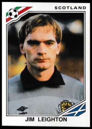 Panini - 'Mexico 86' (1986) - Jim Leighton (Scotland)