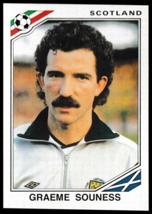 Panini - 'Mexico 86' (1986) - Graeme Souness (Scotland)