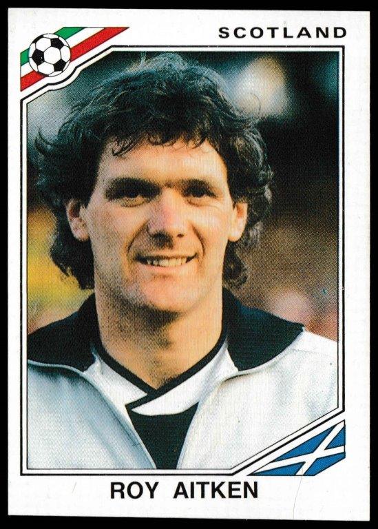 Panini - 'Mexico 86' (1986) - Roy Aitken (Scotland) Panini - 'Mexico 86' (1986) - Roy Aitken (Scotland)