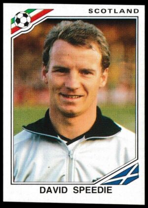 Panini - 'Mexico 86' (1986) - David Speedie (Scotland)