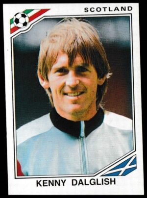 Panini - 'Mexico 86' (1986) - Kenny Dalglish (Scotland)
