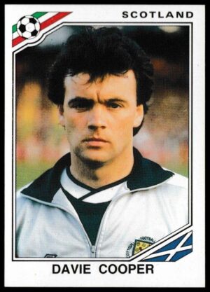 Panini - 'Mexico 86' (1986) - Davie Cooper (Scotland)