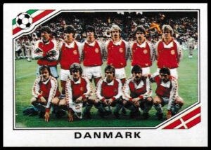 Panini - 'Mexico 86' (1986) - Team Photo (Denmark) Panini - 'Mexico 86' (1986) - Team Photo (Denmark)