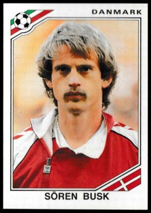 Panini - 'Mexico 86' (1986) - Soren Busk (Denmark) Panini - 'Mexico 86' (1986) - Soren Busk (Denmark)