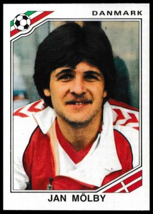 Panini - 'Mexico 86' (1986) - Jan Molby (Denmark) Panini - 'Mexico 86' (1986) - Jan Molby (Denmark)