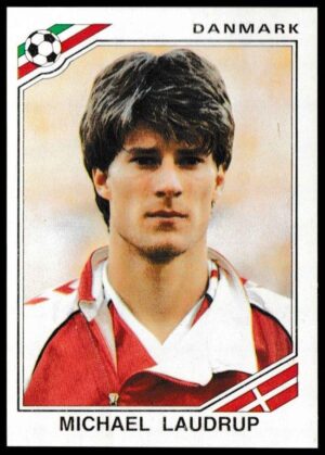 Panini - 'Mexico 86' (1986) - Michael Laudrup (Denmark)