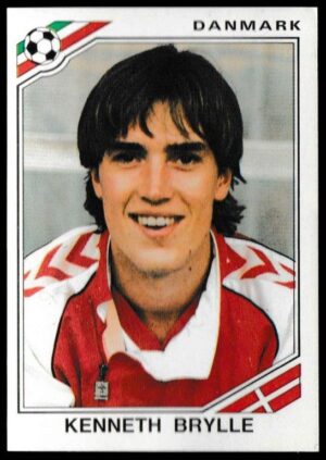 Panini - 'Mexico 86' (1986) - Kenneth Brylle (Denmark) Panini - 'Mexico 86' (1986) - Kenneth Brylle (Denmark)