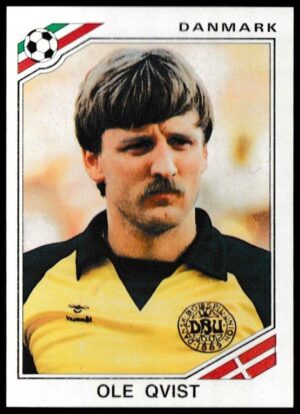 Panini - 'Mexico 86' (1986) - Ole Qvist (Denmark)