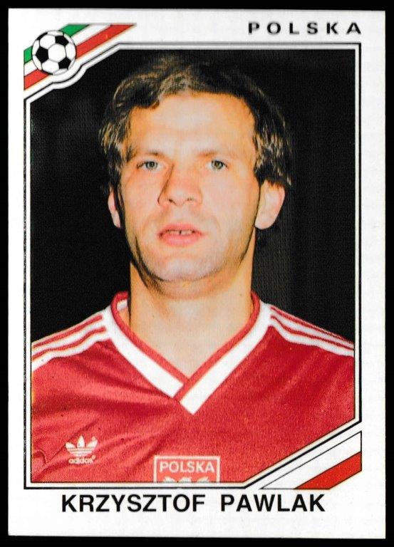 Panini - 'Mexico 86' (1986) - Krzysztof Pawlak (Poland) Panini - 'Mexico 86' (1986) - Krzysztof Pawlak (Poland)