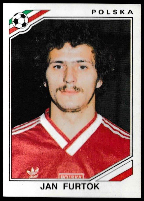 Panini - 'Mexico 86' (1986) - Jan Furtok (Poland) Panini - 'Mexico 86' (1986) - Jan Furtok (Poland)