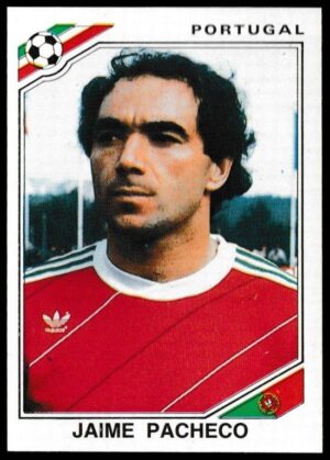 Panini - 'Mexico 86' (1986) - Jaime Pacheco (Portugal)