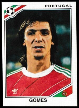 Panini - 'Mexico 86' (1986) - Gomes (Portugal)