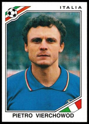 Panini - 'Mexico 86' (1986) - Pietro Vierchowod (Italy) Panini - 'Mexico 86' (1986) - Pietro Vierchowod (Italy)