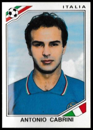 Panini - 'Mexico 86' (1986) - Antonio Cabrini (Italy) Panini - 'Mexico 86' (1986) - Antonio Cabrini (Italy)