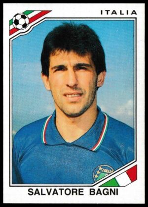 Panini - 'Mexico 86' (1986) - Salvatore Bagni (Italy) Panini - 'Mexico 86' (1986) - Salvatore Bagni (Italy)