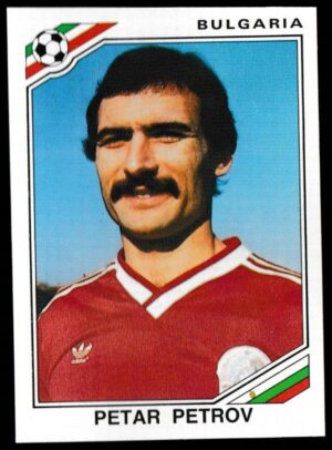 Panini - 'Mexico 86' (1986) - Petar Petrov (Bulgaria)